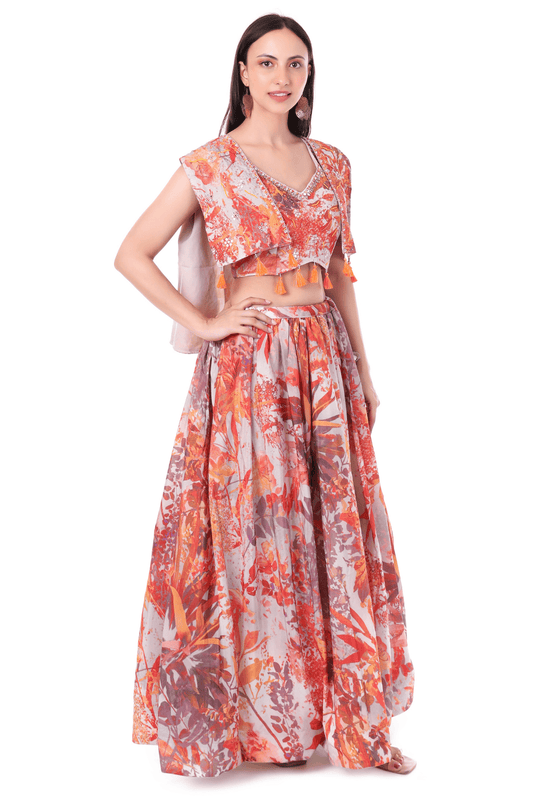 Skirt Jacket cord set