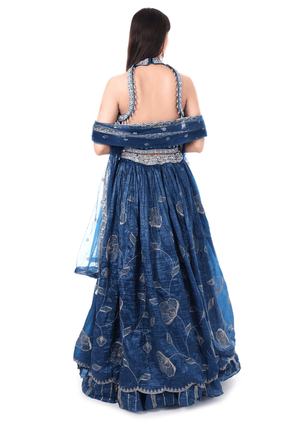 Blue Lahenga set