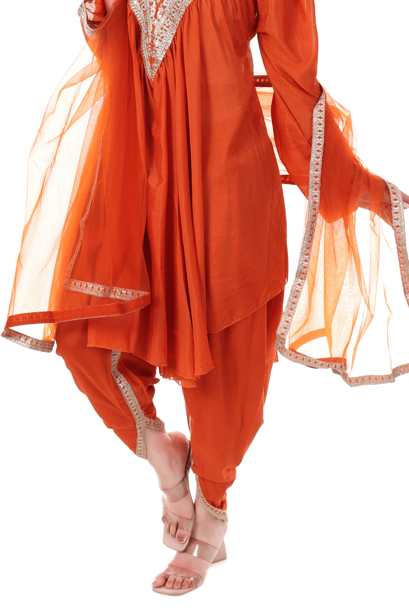 Kaftan Dhoti flowy set