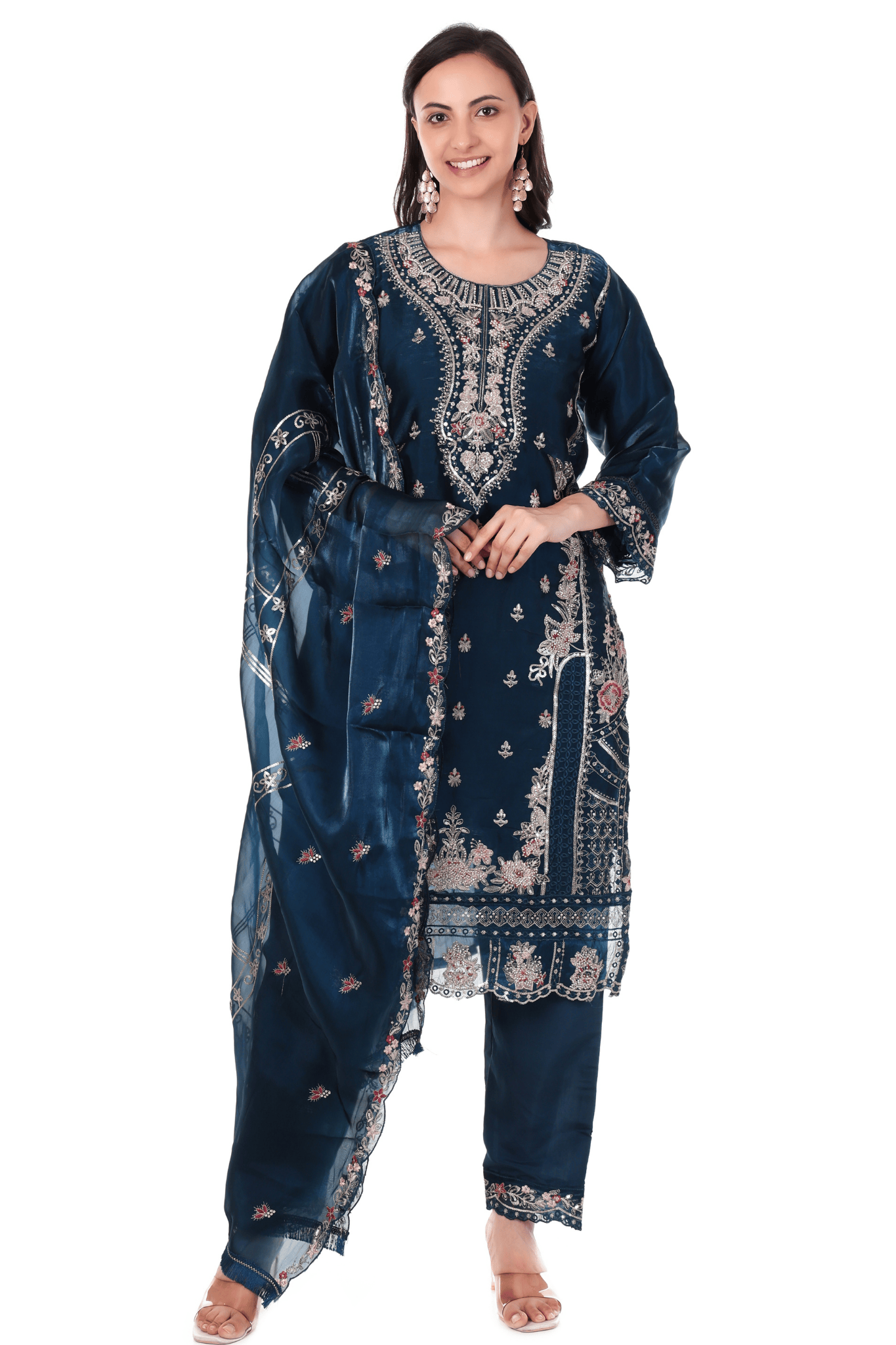 Royal Blue Pakistani suit