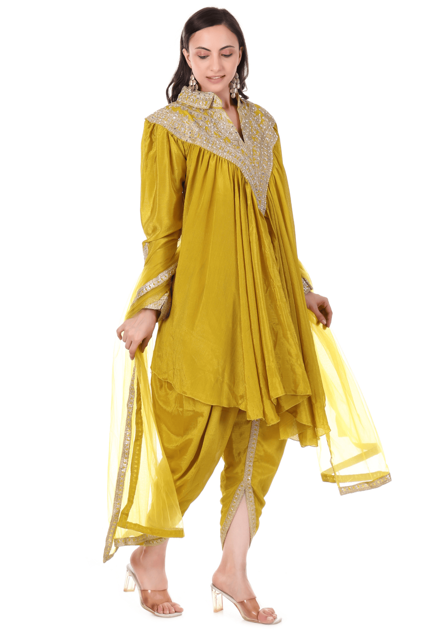 Kaftan Dhoti flowy set