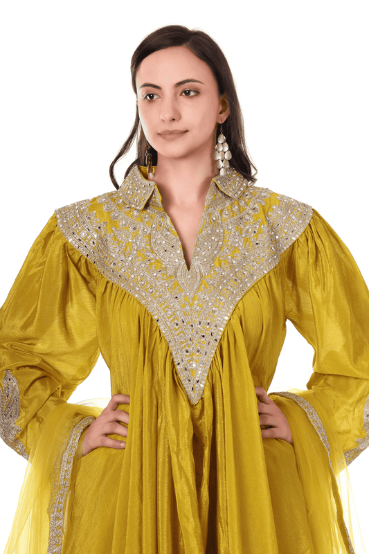 Kaftan Dhoti flowy set