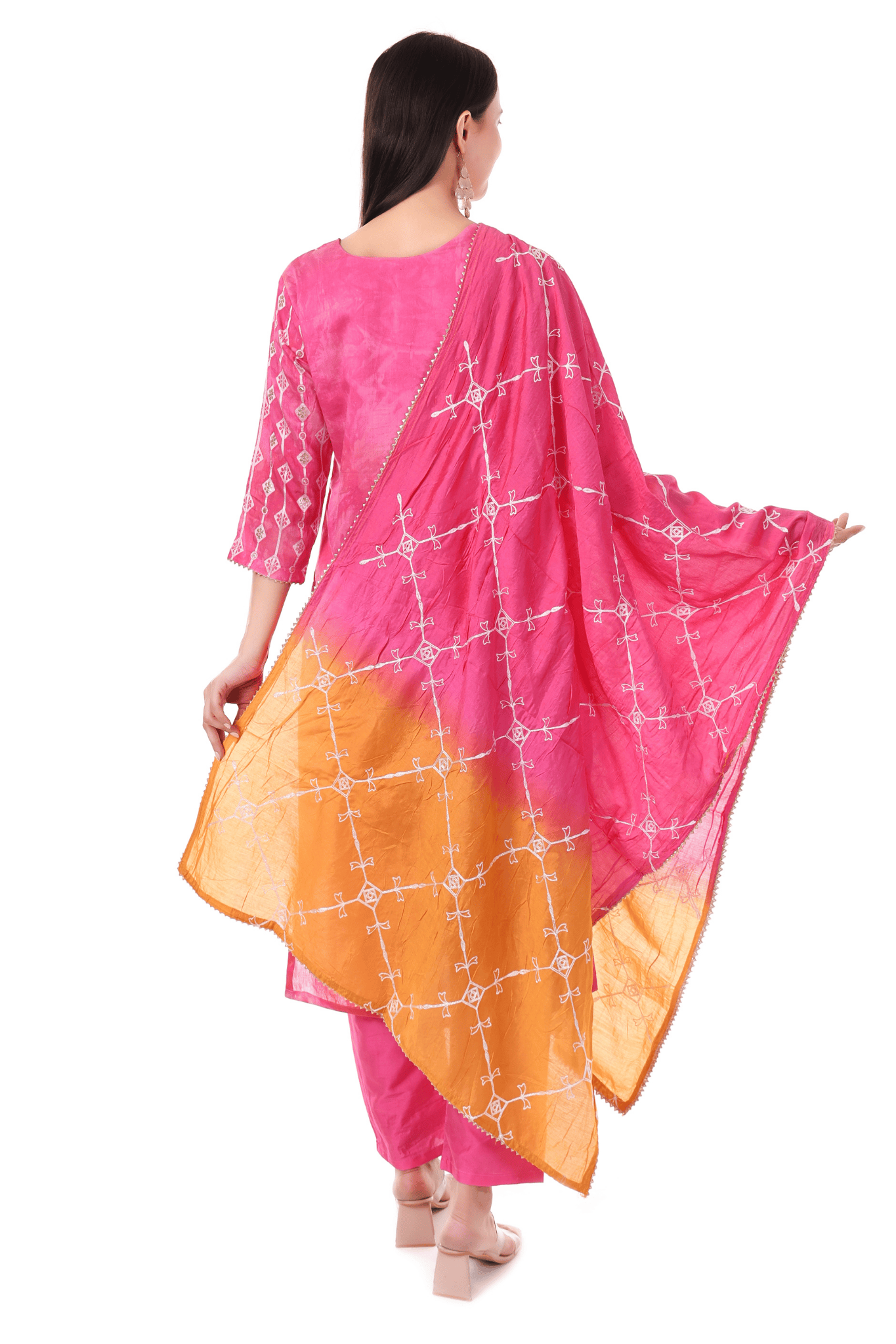 Pink Orange Heavy suit