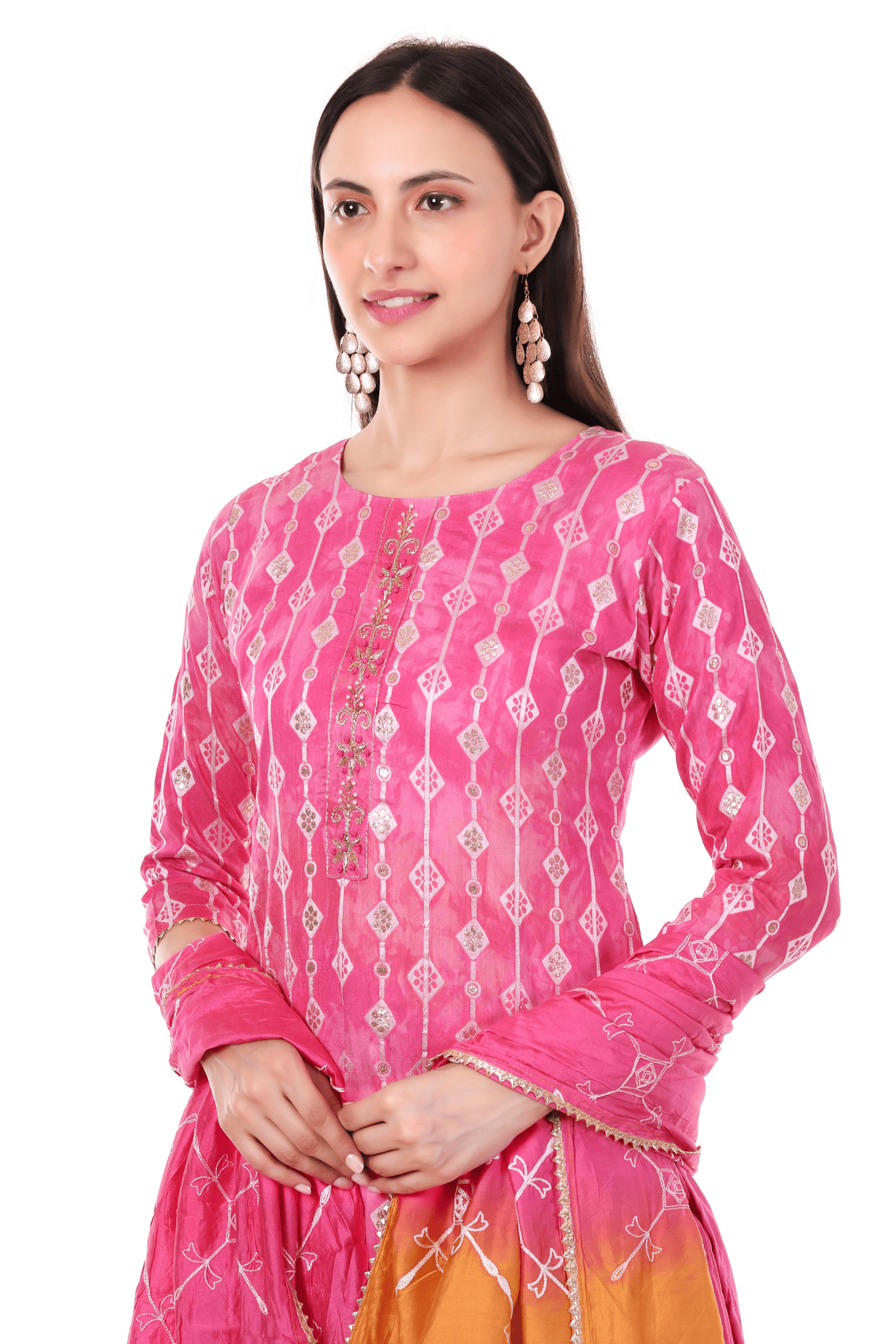 Pink Orange Heavy suit