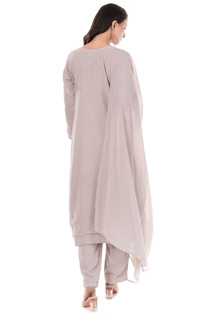 Pakistani heavy straight party wear