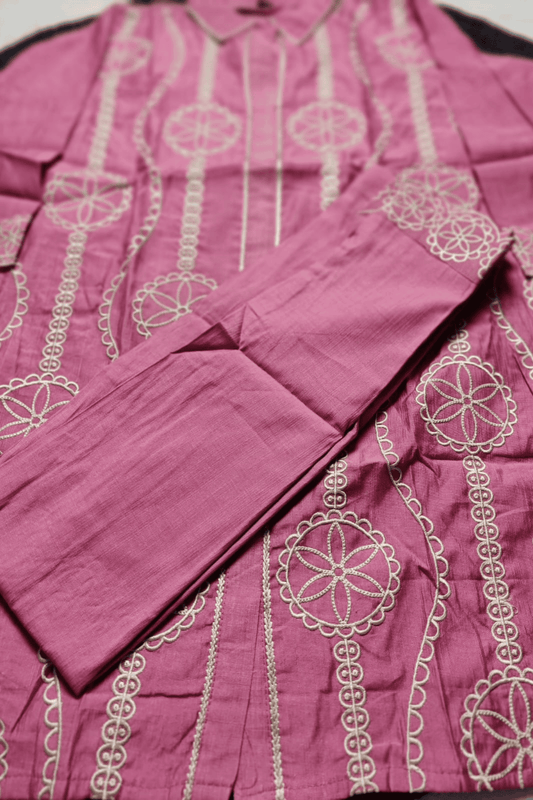 Blush Pink plazo co-ord set