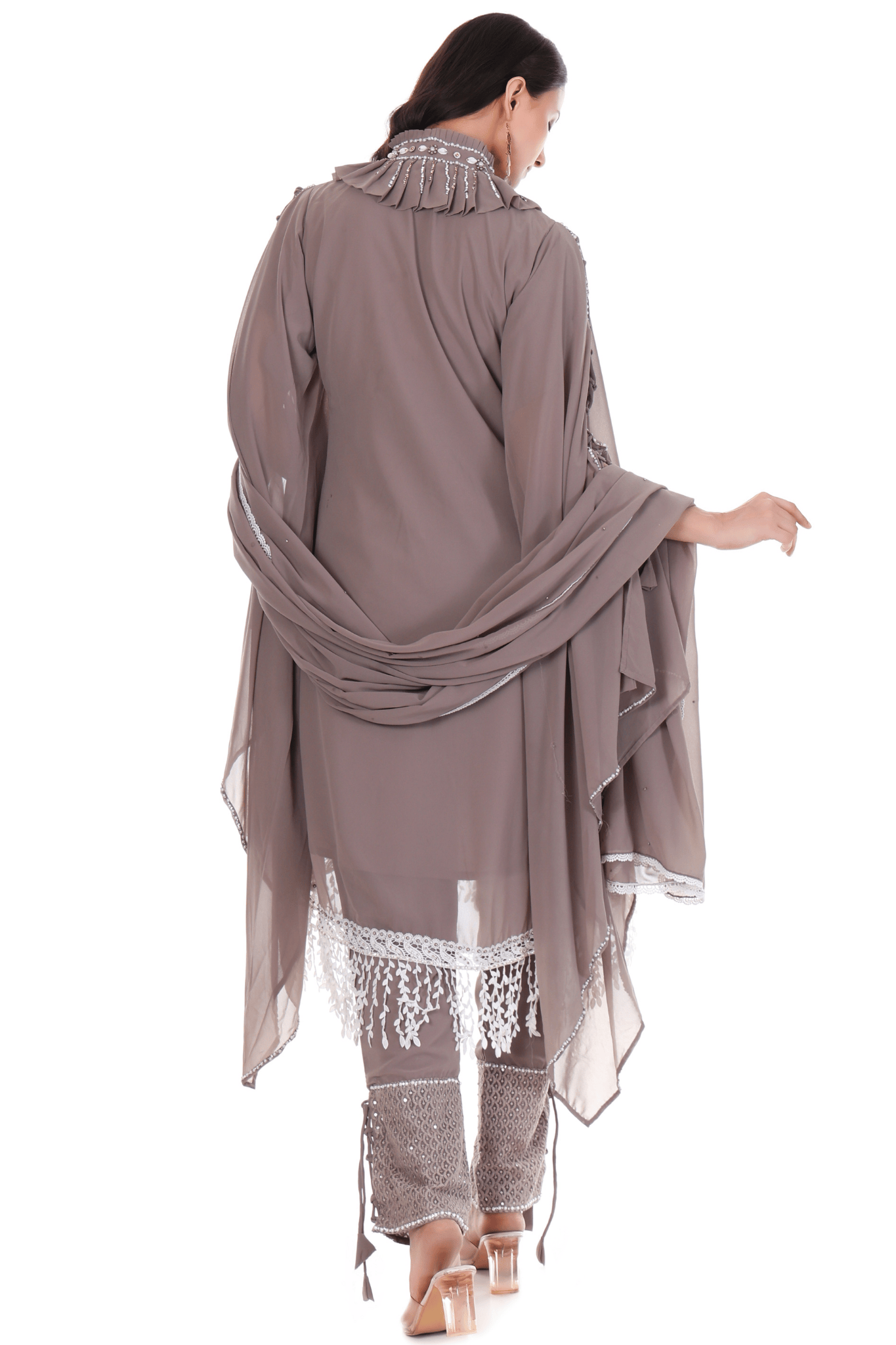 Mouse Long Heavy embroidered suit