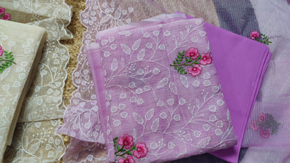 Kota Doria - Embroidered