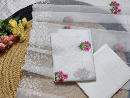 Kota Doria - Embroidered