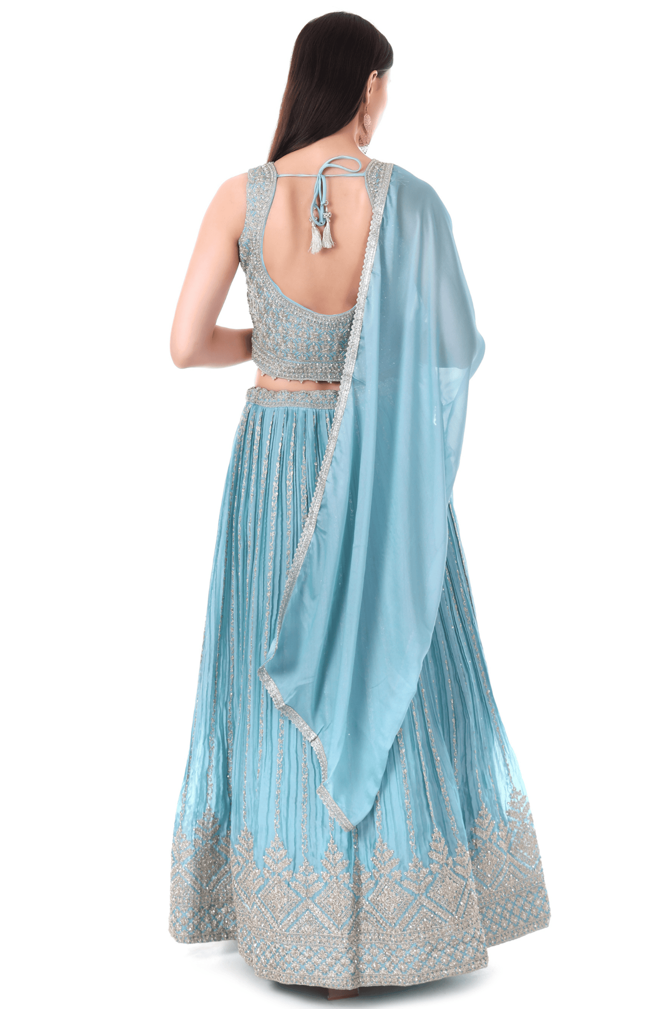Blue Lahenga set