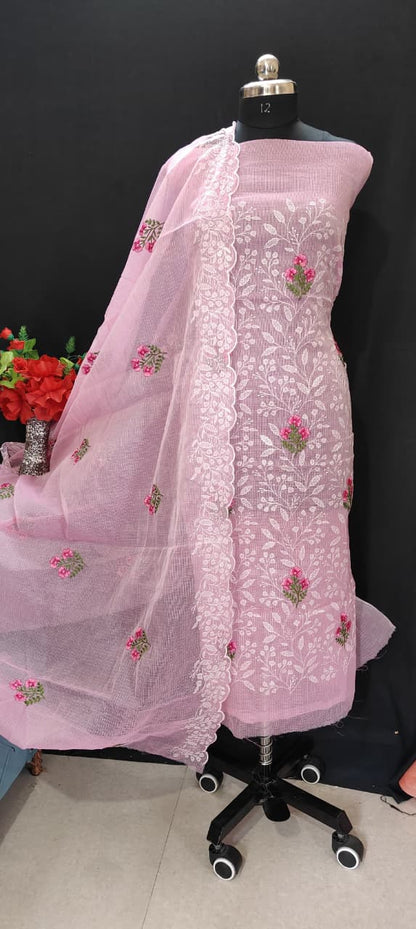 Kota Doria - Embroidered