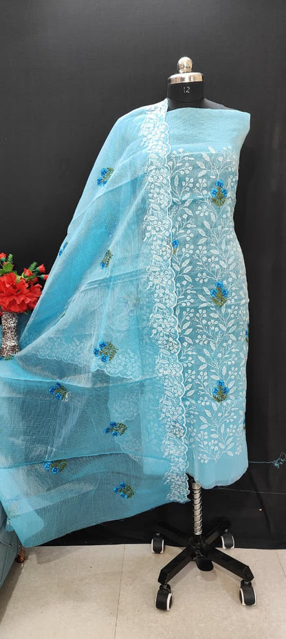 Kota Doria - Embroidered